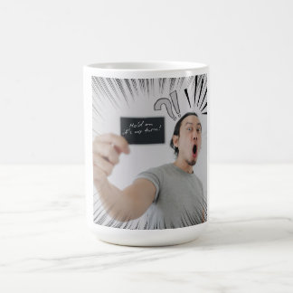 Taza De Café ¡Espera, Es Mi Turno! – Diseño de Expresión Cómica
