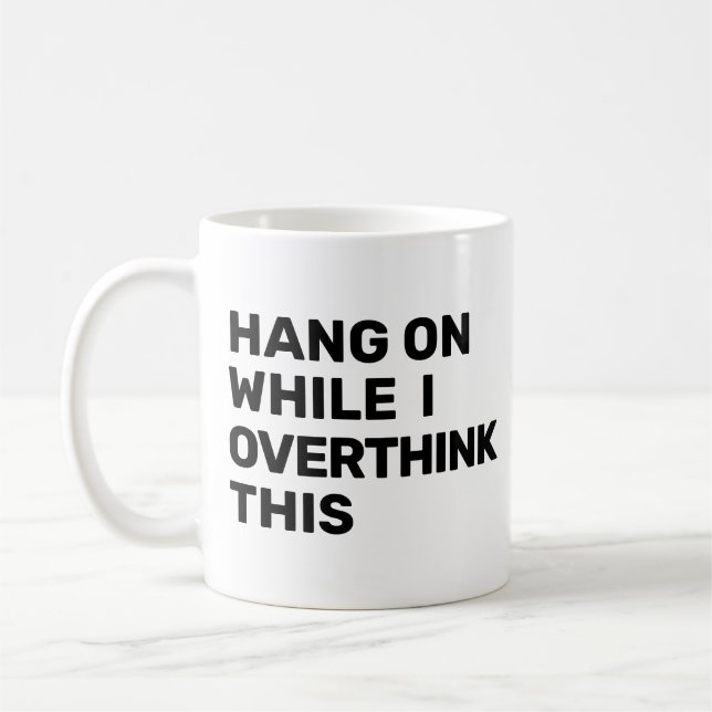 Taza De Café Espera Mientras Sobrepito Este Introvertido (Izquierda)