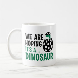 Taza De Café Esperamos que sea un dinosaurio
