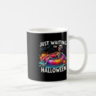 Taza De Café Esperando Halloween 1
