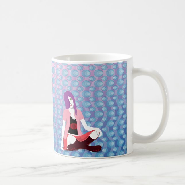Taza De Café "Esperándote" Mug (Derecha)