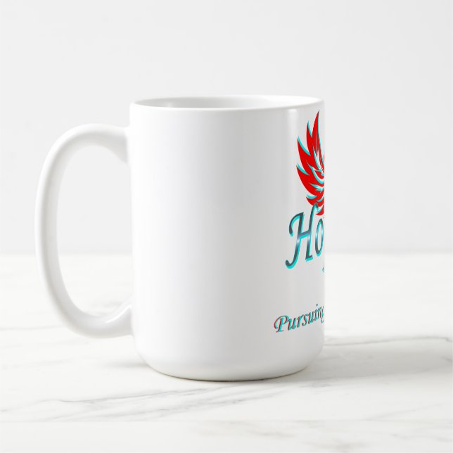 Taza De Café Esperanza 411 Pheonix Persiguiendo la Equidad de S (Izquierda)