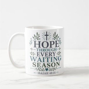 Taza De Café Esperanza a través de cada temporada de espera Ins