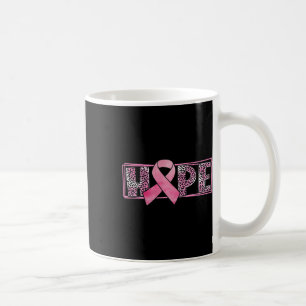 Taza De Café Esperanza Cinta rosa Guerrera de Concienciación so