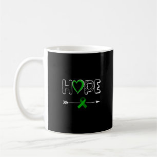 Taza De Café Esperanza Cinta Verde Enfermedad Renal Conciencia 