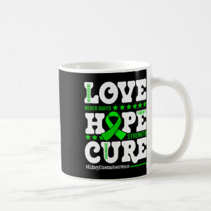 Taza De Café Esperanza Cure Warrior Apoyo a la Concienciación s