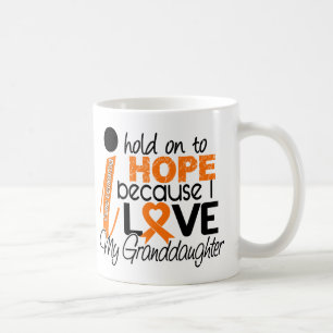 Taza De Café Esperanza de mi leucemia de la nieta