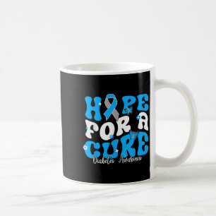 Taza De Café Esperanza Diabetes Sensibilización Cinta Diabética