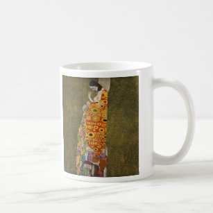 Taza De Café Esperanza II por Gustav Klimt, Art Nouveau vintage