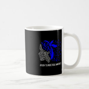 Taza De Café Esperanza Lucha contra la Telangiectasia Ataxia Co