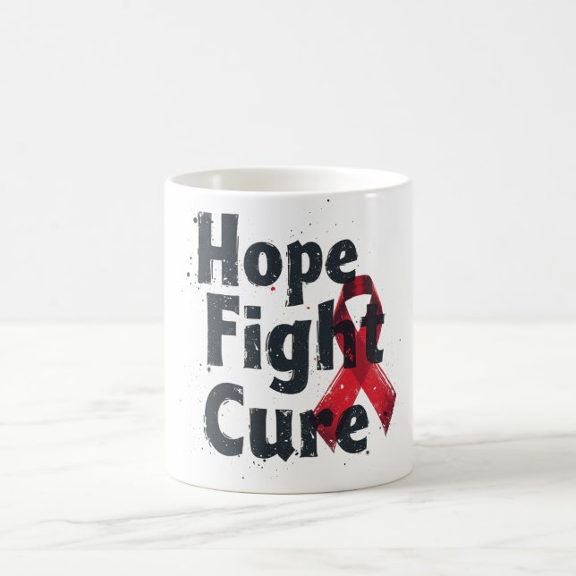 Taza De Café Esperanza, lucha, cura (Centro)