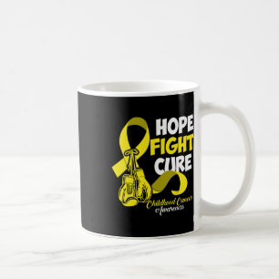 Taza De Café Esperanza Lucha Cura Conciencia del Cáncer Infanti