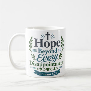 Taza De Café Esperanza más allá de la decepción Cita de fe