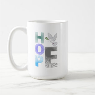 Taza De Café Esperanza- Mug Inspirador de fe cristiana