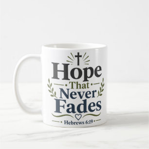 Taza De Café Esperanza que nunca se desvanece Devocional diario