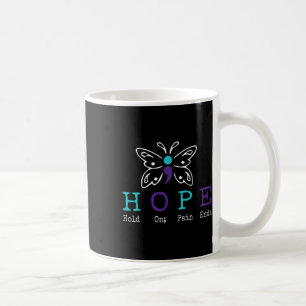 Taza De Café Esperanza Semicolón Regalo Suicidio Prevención Awa