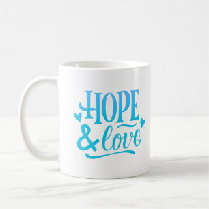 TAZA DE CAFÉ ESPERANZA Y AMOR