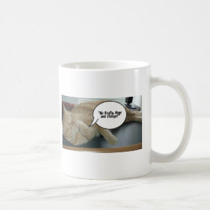 Taza De Café Esperanza y cambio/humor de gato