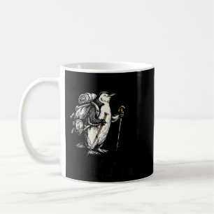 Taza De Café Esperar a tener pingüino de patas pequeñas diverti