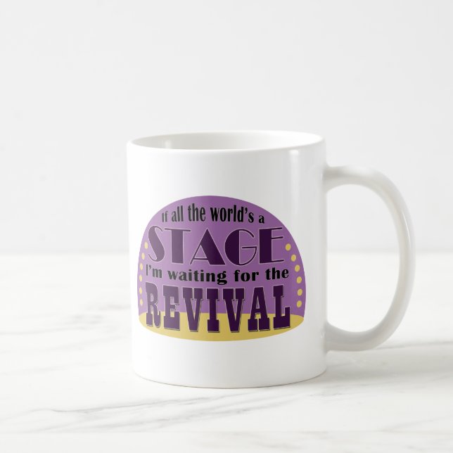 Taza De Café Esperar el renacimiento (Derecha)