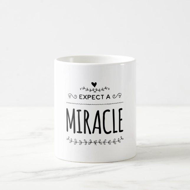Taza De Café Esperar un milagro (Centro)