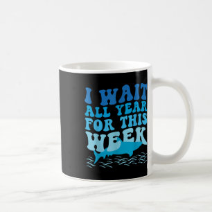 Taza De Café Espero todo el año por esta semana - Amante divert