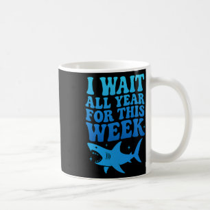 Taza De Café Espero todo el año por esta semana divertido tibur