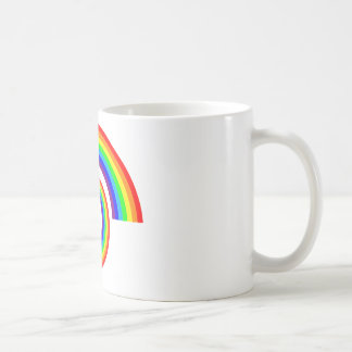 Taza De Café Espiral de Arcoíris