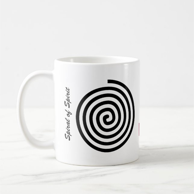 Taza De Café Espiral de espíritu (Izquierda)