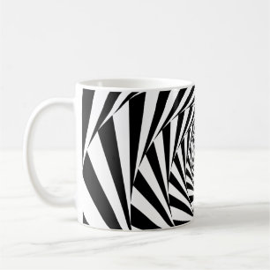 Taza De Café Espiral de patrón de diseño de fondo