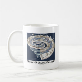 Taza De Café Espiral de tiempo geológico: la espiral histórica