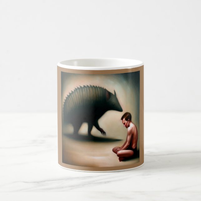 Taza De Café Espíritu Animal Armadillo 1 (Centro)