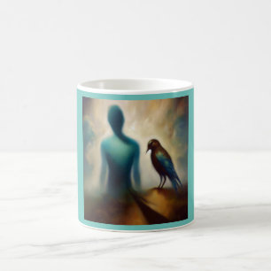Taza De Café Espíritu Animal Bluebird 1
