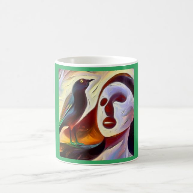 Taza De Café Espíritu Animal Mockingbird 3 (Centro)