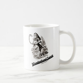 Taza De Café Espíritu de la tierra de las maravillas (Alicia y