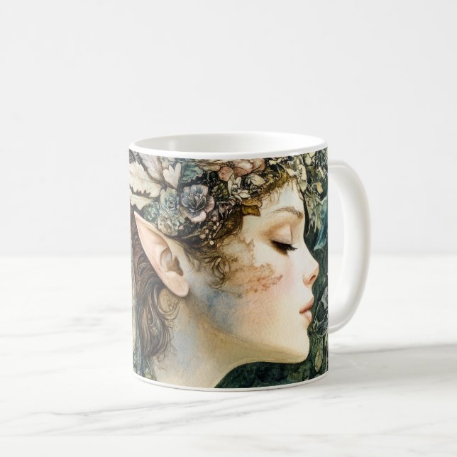 Taza De Café Espíritu del bosque (Anverso derecho)