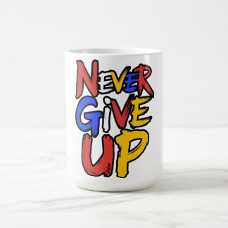 Taza De Café Espíritu Imparable Nunca te Rindas