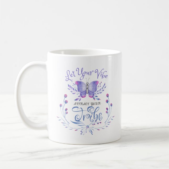 Taza De Café Espíritu mariposa Vibe Mug (Izquierda)