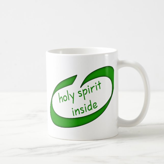 Taza De Café Espíritu Santo dentro del cristiano (Derecha)