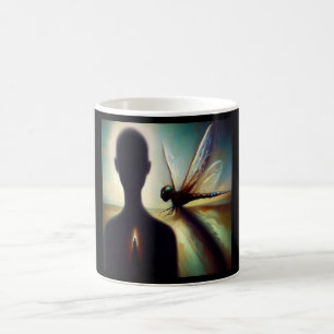 Taza De Café Espíritus Animal Dragonfly 1
