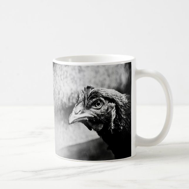 Taza De Café espíritus y pollos (Derecha)