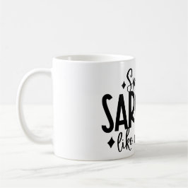 Taza De Café Espolvorear café gracioso sarcástico