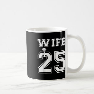 Taza De Café Esposa 2025 Esposo Pareja de compromiso Fiesta de 