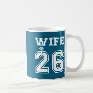 Taza De Café Esposa 2026 marido partido de compromiso a juego