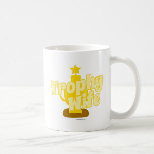 Taza De Café Esposa 2 del trofeo echada a un lado
