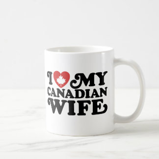 Taza De Café Esposa canadiense
