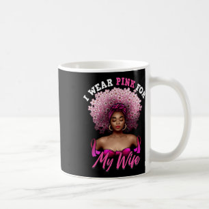 Taza De Café Esposa De Cáncer De Mama Que Uso Rosa Para Octubre