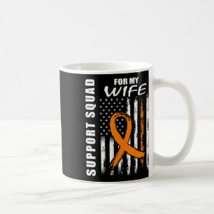 Taza De Café Esposa de la cinta anaranjada Conciencia de la leu