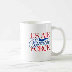 Taza De Café Esposa de la Fuerza Aérea de EE. UU. – Esposa orgu