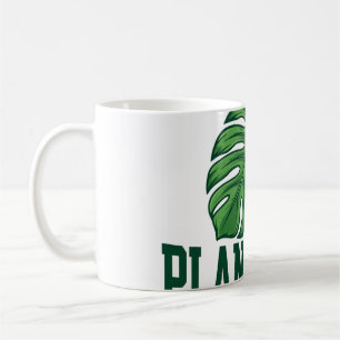 Taza De Café Esposa de Plantas Regalo Divertido Monstera
